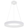Wisząca LAMPA okrągła GIULIA 5304-880RP-GD-3 Italux metalowa OPRAWA pierścień LED 80W 3000K zwis ring złoty