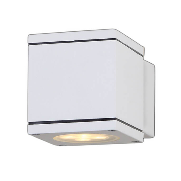 Oprawa ścienna HOME SQUARE W0138 Maxlight IP54 do przedpokoju biała