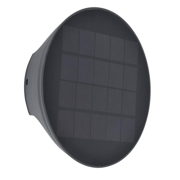 Okrągła lampa ścienna ogrodowa BELKA 6915601335 LED 9W 3000K IP54 szara