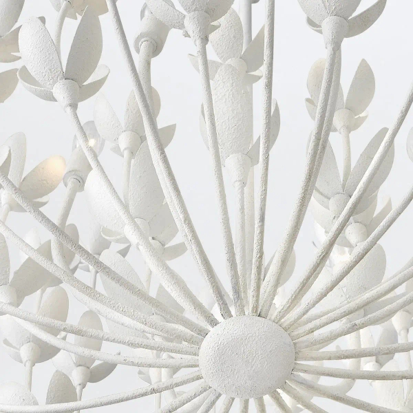 Lampa wisząca do sypialni Flora QN-FLORA6-WHT dekoracyjna kwiaty biały