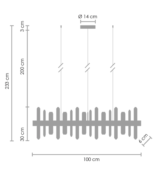 Podwieszana lampa glamour Arctic SMP0099 gold Step LED 104W 3000K kryształ złota