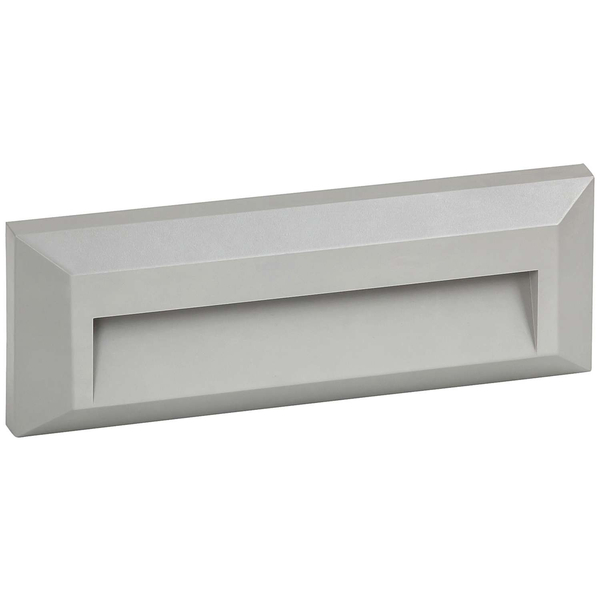 Zewnętrzna LAMPA ścienna PUEBLO 8011 Rabalux elewacyjna OPRAWA prostokątna LED 1,6W 4000K listwa outdoor IP65 szara