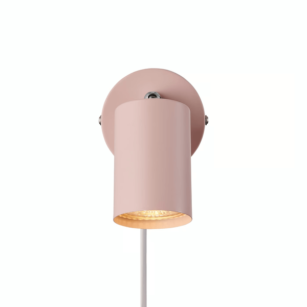 Dziecięca lampa ścienna EXPLORE 2113251057 regulowana z włącznikiem różowy