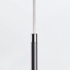 Wisząca lampa drewniana Orbit QN-ORBIT-P-M-TEAK kula brązowy biały