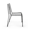 Hoker do jadalni IRON czarny MH-016CH-B metalowy do kuchni
