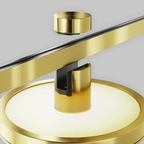 Szynowa lampa magnetyczna Plato TR152-1-7W2.7K-BS-DE LED 7W 2700K mosiądz