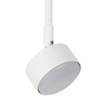 Nasufitowa lampa do kuchni Nemo 40979 reflektorek obrotowa biała