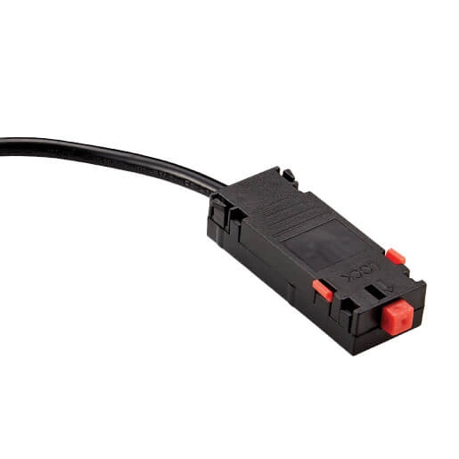 Łącznik do szynoprzewodów Magnetic AZ5153 1-fazowy czarny