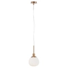 Lampa wisząca ERICH MOD221-PL-01-G Maytoni szklana kula ball miosiądz