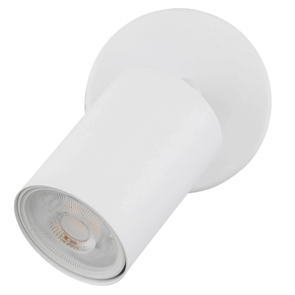 Lampa nasufitowa Top 6197 sopel reflektorek punktowa metalowa biała