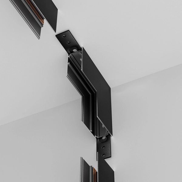 Łącznik-L do szynoprzewodu magnetycznego Exility TRA034ICL-41B czarny