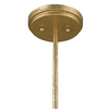 Klasyczna LAMPA wisząca GN-LEMURIA-P-M Elstead GILDED NOLA okrągła OPRAWA metalowa złota biała