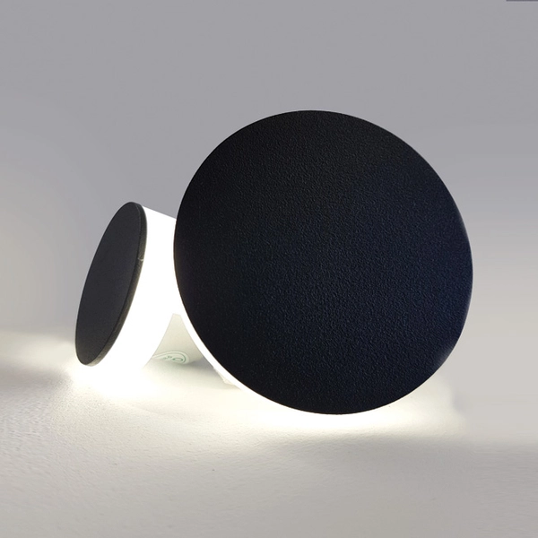 Oczko wpustowe przypodłogowe Lesel XL 009A 1009A2203 Elkim LED 1W 4000K IP44 czarne