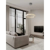 Pierścieniowa wisząca lampa CANLIRA LE45154 LED 46W 3000K przezroczysta