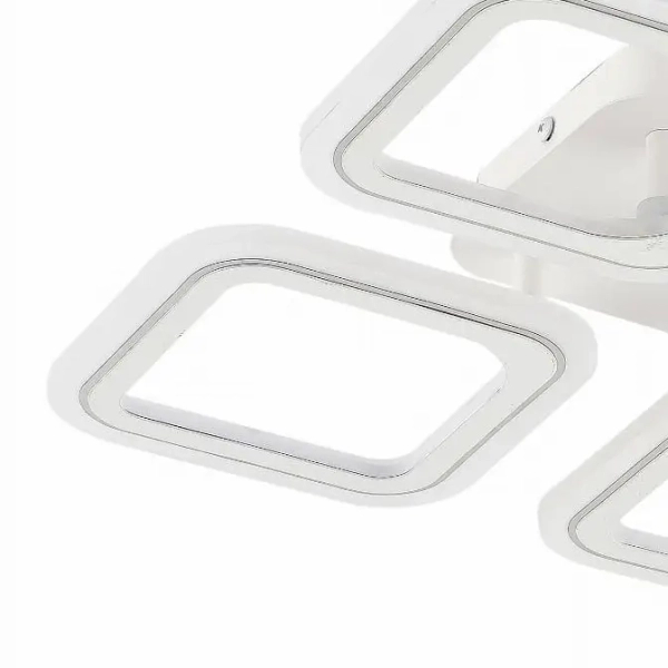 Kwadratowa lampa sufitowa Stellar MS232040R-WH LED 30W 3000-6000K biały