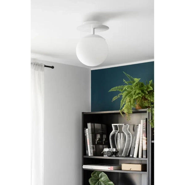 Lampa ścienna PLAAT C PLC1120S0 IP44 do łazienki czerwony pomarańczowy