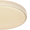 Plafon LAMPA sufitowa OVI 41749-40 Globo metalowa OPRAWA okrągła LED 40W 3000K - 6500K crystal glamour biały - przezroczysty