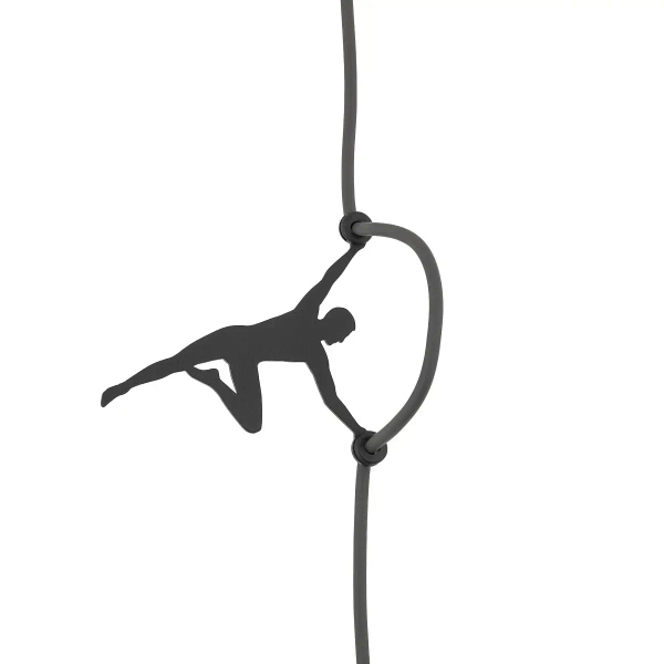 Nowoczesna lampa wisząca LAGO 11674 regulowana szara