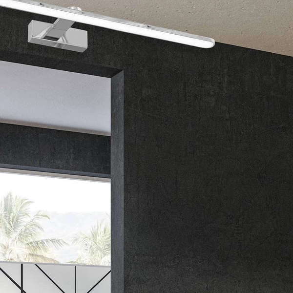 Kinkiet LAMPA ścienna SPLASH ML5722 Milagro łazienkowa OPRAWA metalowa LED 16W 4000K nad lustro IP44 chrom