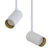 Lampa stropowa 2-płomienna Mono 7672 kuchenna nad wyspę biała