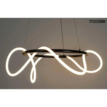 Wisząca oprawa SERPIENTE czarna biała MSE1501100395 1xLED 35W 3000K wąż LED