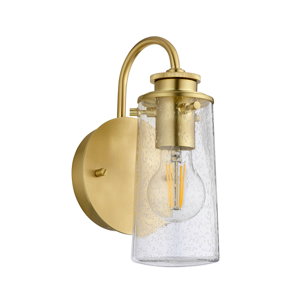 Lampa na ściane Braelyn QN-BRAELYN1-BB Quintiesse IP44 mosiądz