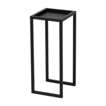 Stojak na kwiaty Kaja Home KS-07 KWIETNIK ECO M metalowy czarny