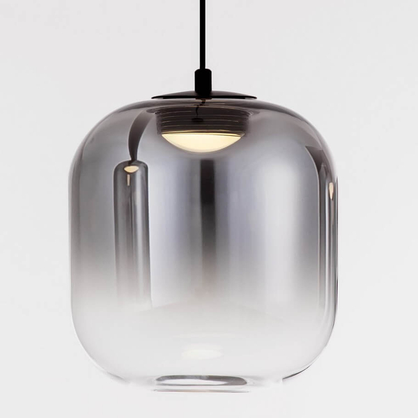 Wisząca lampa do salonu ANUCO LE44610 LED 3W 3000K szklana szara