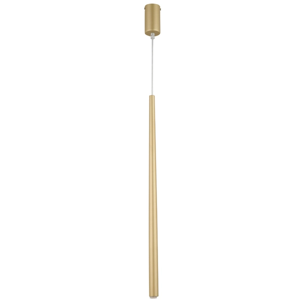 LAMPA wisząca SOPEL 33156 Sigma metalowa OPRAWA zwis tuba złota OUTLET