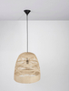 Lampa wisząca REYNOSA LE42947 do salonu ratan beżowa czarna