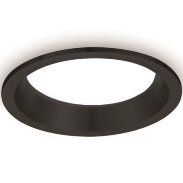 Wpust do łazienki Sun 293101103 Elkim LED 6W 3000K okrągły IP44 czarny