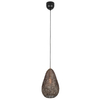 Wisząca lampa ZIVA 365300104 Trio druciana druciak łezka złoty czarny
