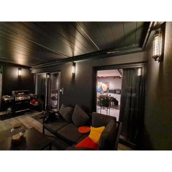 Industrialna lampa ścienna RETRO 1010BL0009 metalowa kinkiet retro czarny