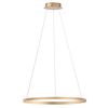 Zawieszana lampa RITUS 15394-60 Just Light LED 31,5W 3000K koło mosiądz