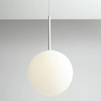 Lampa wisząca BOSSO 1087G Aldex szklana kula biała