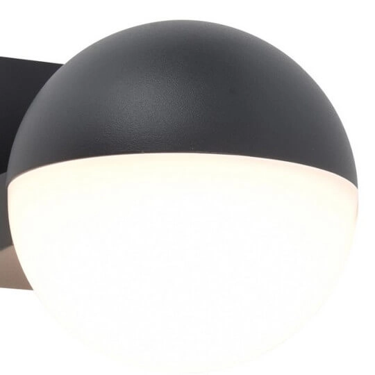 Zewnętrzna lampa ścienna LOOMA 5138002118 LED 7,8W 3000K IP54 biała szara
