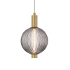 Okrągła lampa wisząca Palmas QN-PALMAS-1MP-BG LED 12W 3000K złota