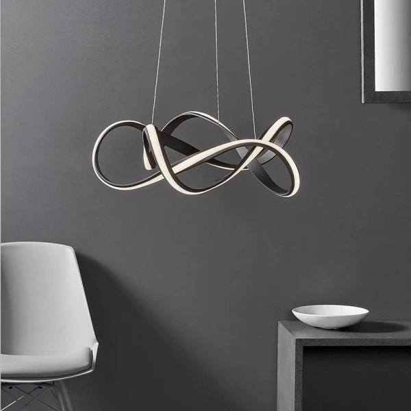 Wisząca lampa ściemnialna Synergy 90322 LED 44W 3000K brązowa
