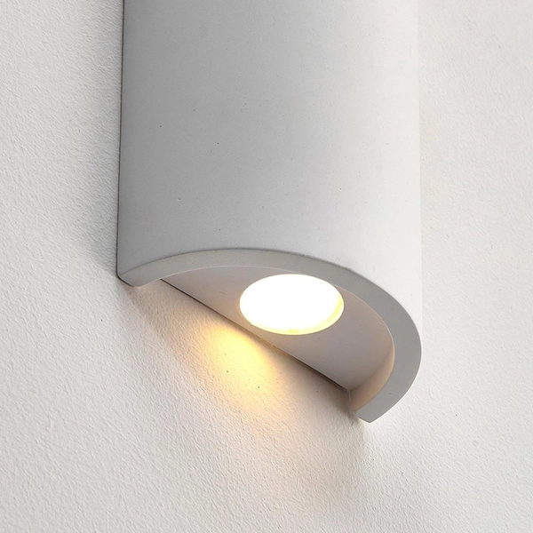 Ścienna lampa na przedpokój Crescent 61636 LED 5,6W 3000K gips biały