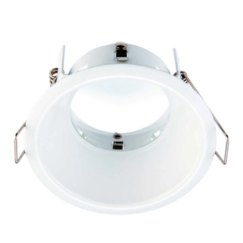 Okrągła oprawa podtynkowa Speculo 80247 Saxby IP65 metalowa biała