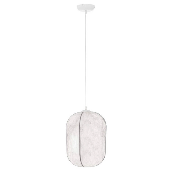 Lampa wisząca do jadalni MAPIRI LE44746 owalna nad stół biała