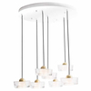 Kaskadowa lampa wisząca Lipari P0544 Maxlight LED 38W 3000K złota