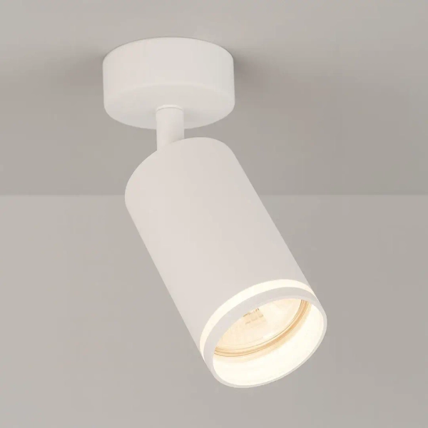 Punktowa lampa sufitowa Pipe Ring Spot ML2068 tubka biały