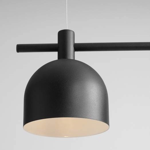 Loftowa lampa wisząca BERYL 976H1 Aldex metalowe kopuły