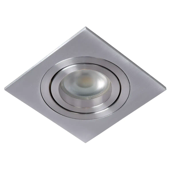 Oczko sufitowe TUBE 22955/01/12 Lucide punktowe do salonu srebrne