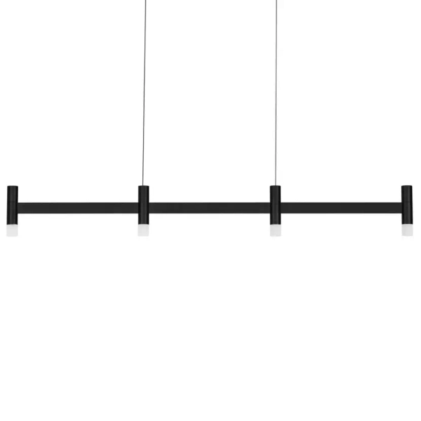 Wisząca lampa do jadalni CORVETA LE45427 LED 17W 3000K czarna