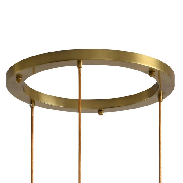 Wisząca lampa nad stół Sfera SMP0094-3 Step LED 36W kule złota