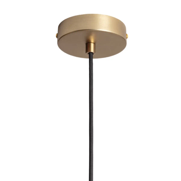 Lampa wisząca ze szkła Incanto ABR-LWS-A-INC nad stół bursztynowa