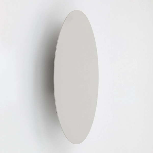 Kuchenny kinkiet ścienny Luna 5911 okrągły dysk metalowy beżowy