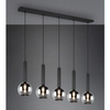 Zawieszana lampa na belce CLAYTON 310300532 Trio balls czarny